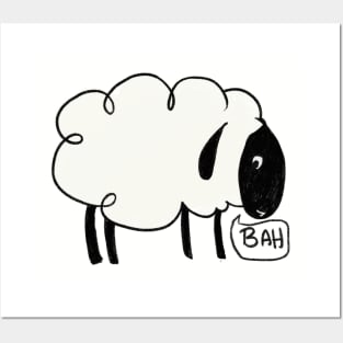 Sheep Bah Posters and Art